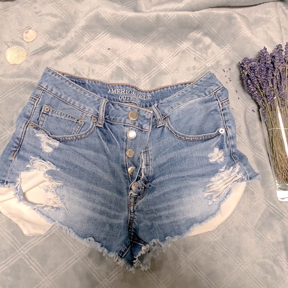 Denim Shorts—American Eagle size 6 - Picture 1 of 1
